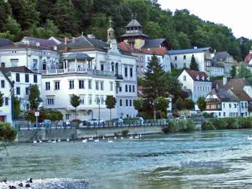 Die Enns in Steyr